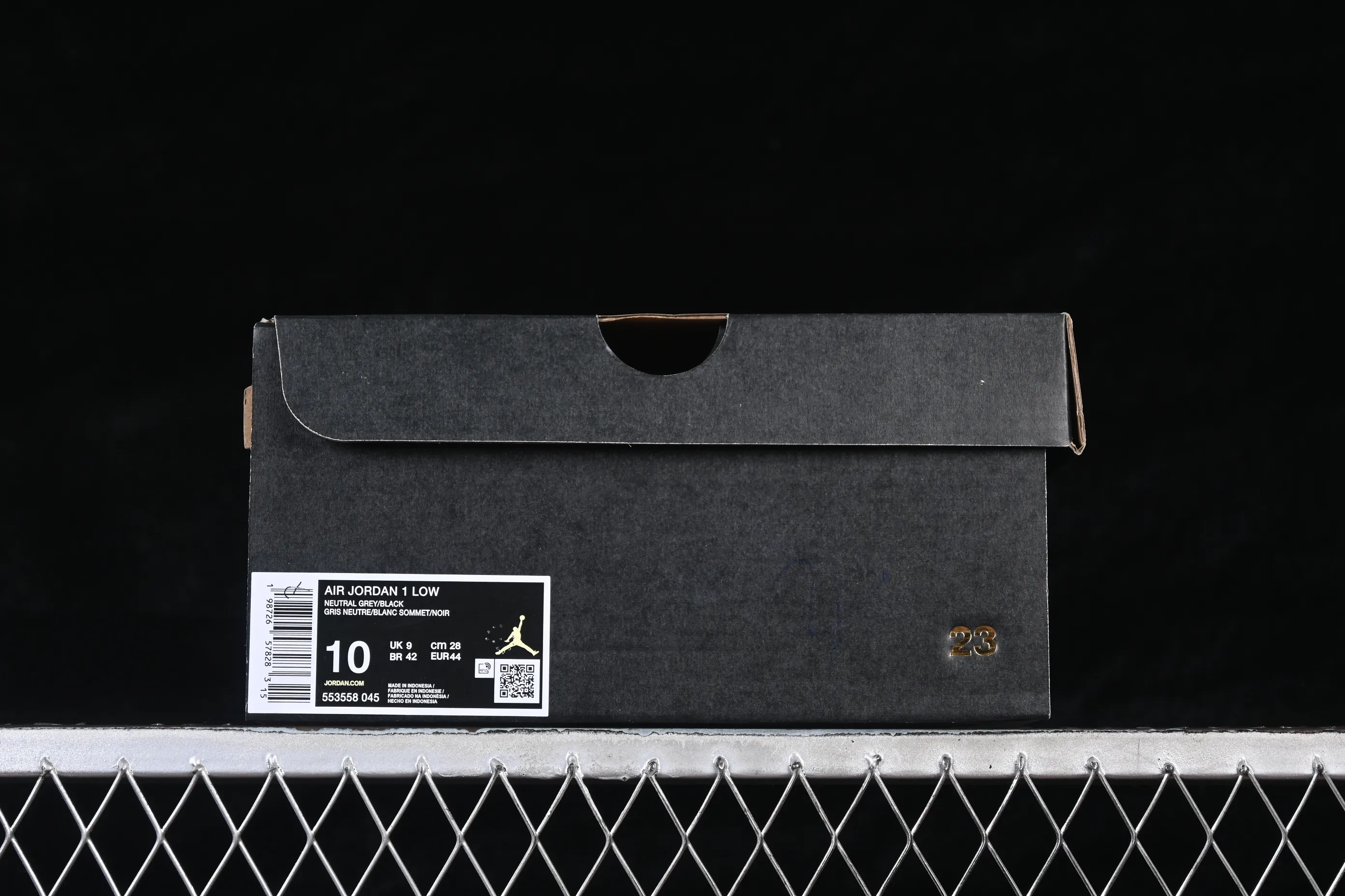 All categories Air Jordan Jordan series basketball shoes Air Jordan 1 Low Air Jordan 1 Low AJ1 Joe 1 white gray black hook low-top retro culture basketball shoes 553558-045